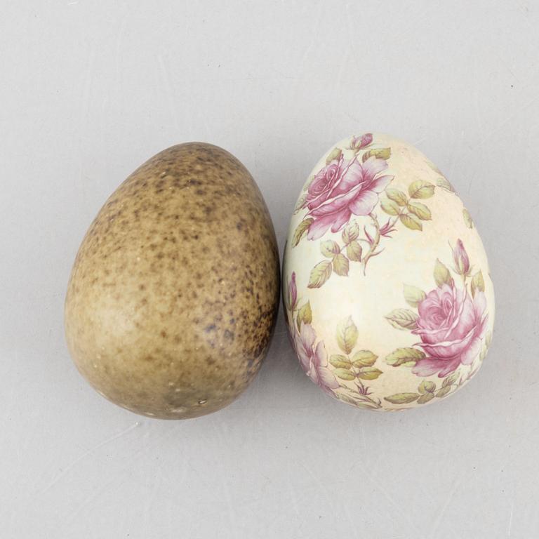 Lisa Larson, two stoneware sculptures, Gustavsberg.