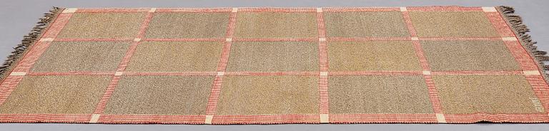 Märta Måås-Fjetterström, A CARPET, "Effsingen", flat weave, ca 250 x 156,5 cm, signed AB MMF.
