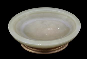 SKÅL, onyx, empir, 1800-tal.