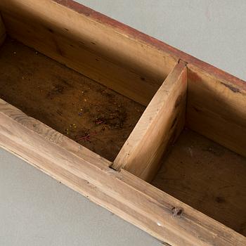 A folk 19th century chest.