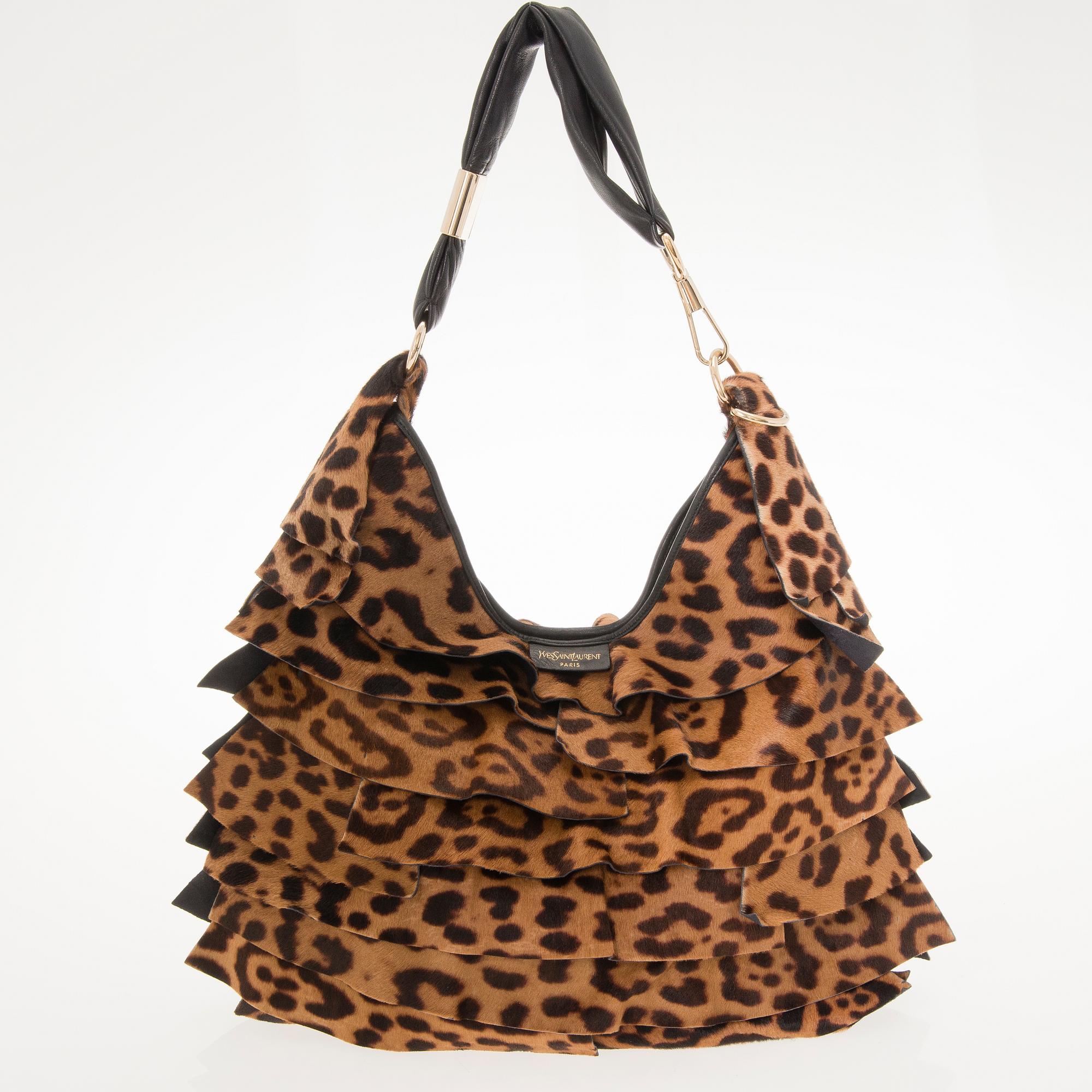 Ysl pony hair bag on sale