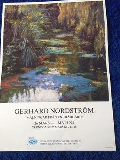 Gerhard Nordström, Från näckrosdammarna - Giverny.