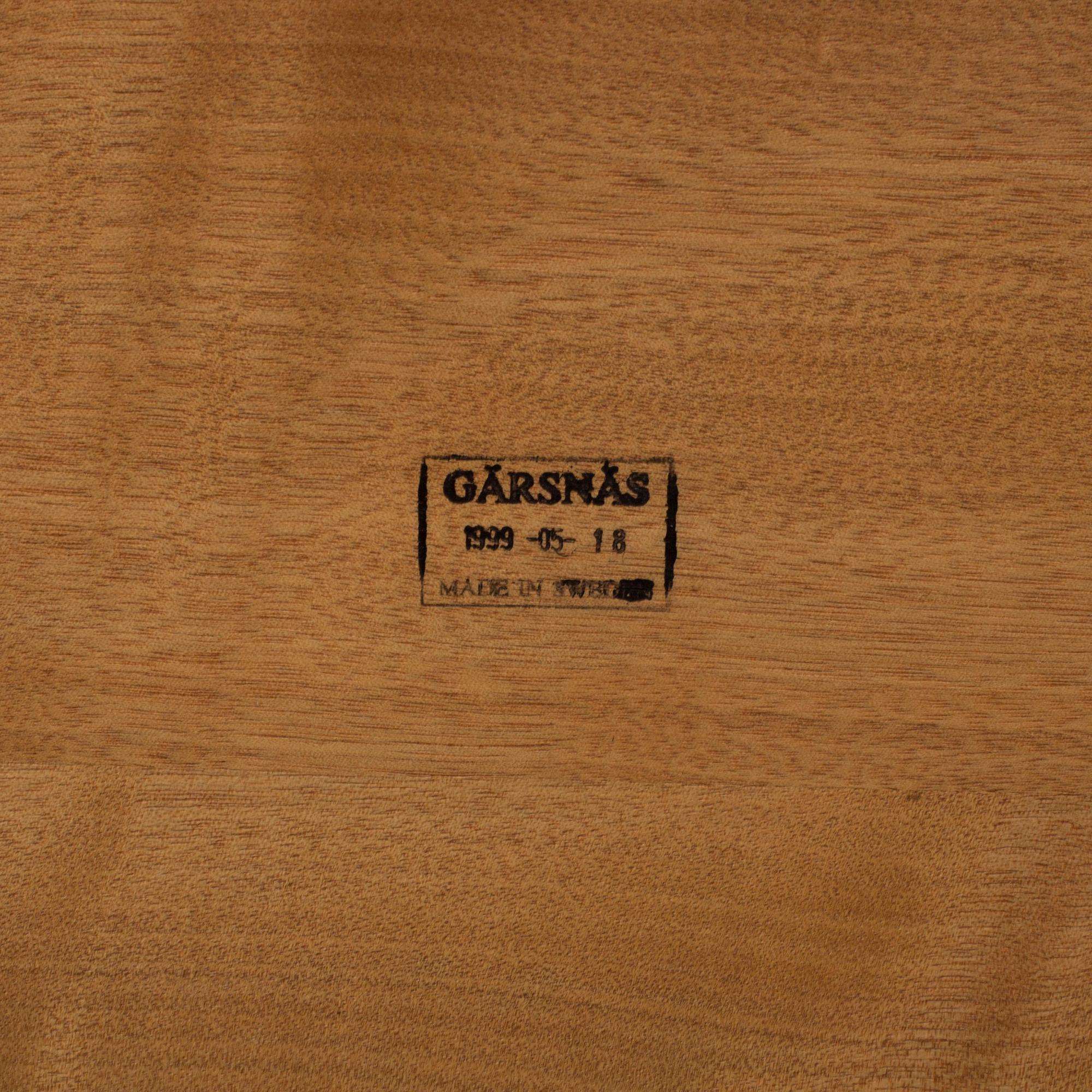 A 1995 three piece table from Gärsnäs.
