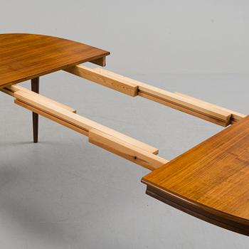 MATSALSBORD med STOLAR, fyra stycken, 1960-tal.