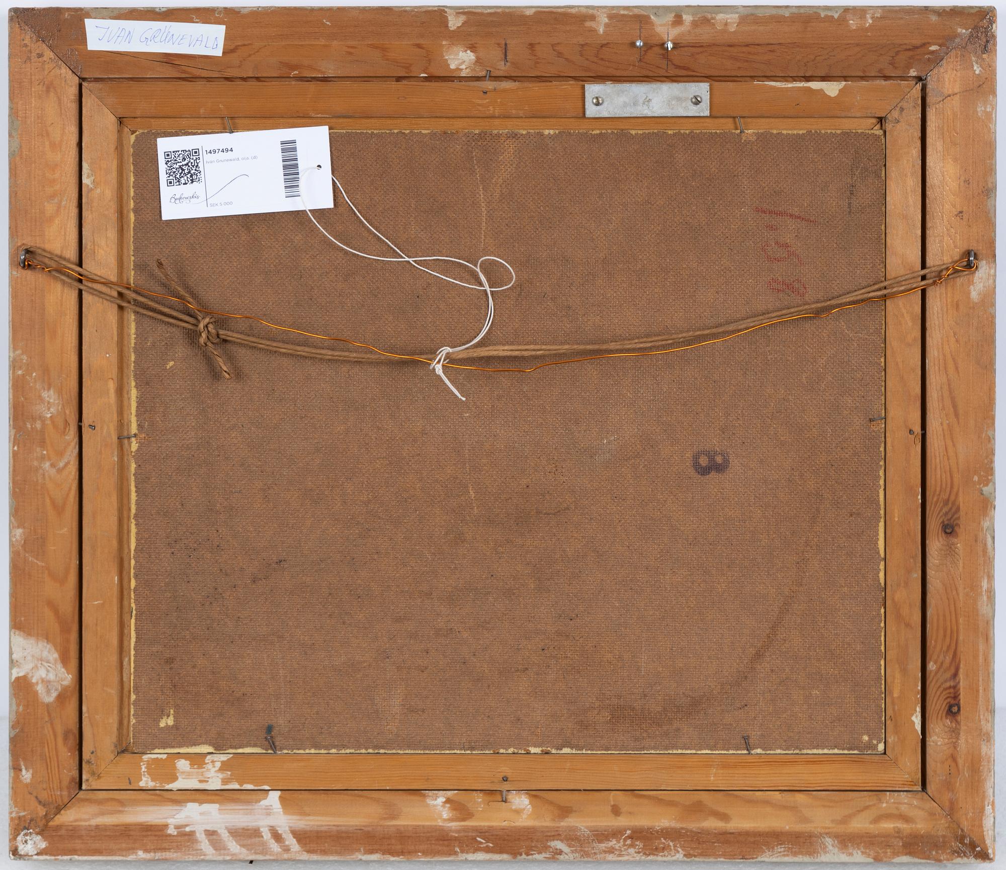 Iván Grunewald, Utsikt över havet.