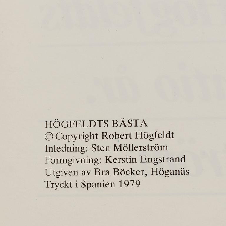 ROBERT HÖGFELDT, blandteknik på papper, signerad R. Högfeldt.
