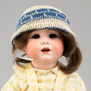 a "Jutta baby" porcelain doll by CUNO & OTTO DRESSEL 1920's.