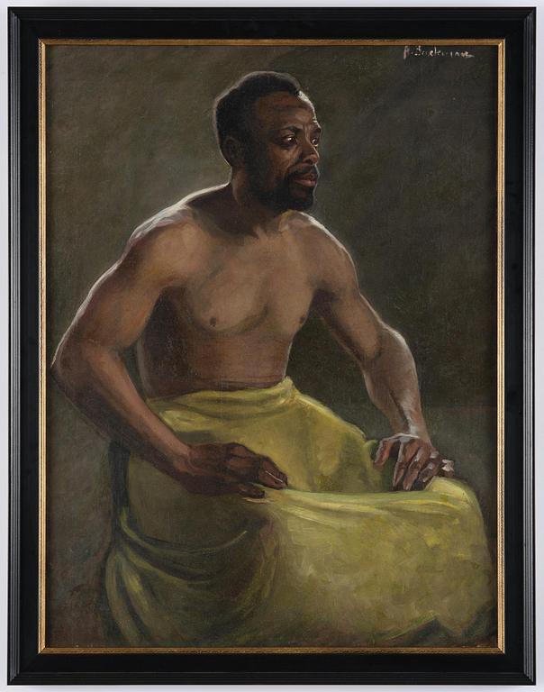 Karl Axel Bäckman, Portrait of Pierre Louis Alexandre (Pettersson).