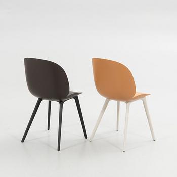 GamFratesi, chairs, 4 pcs, "Beetle Chair", Gubi, Denmark.