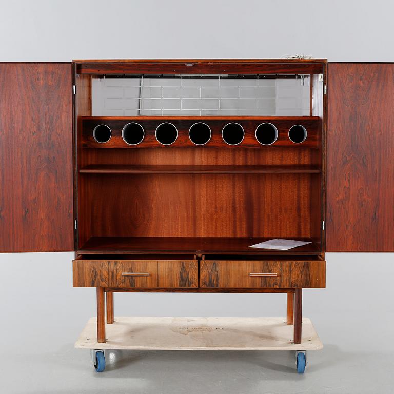 A 1960s drinks cabinet by Axel Christensen, Odder Möbelfabrik, Denmark.