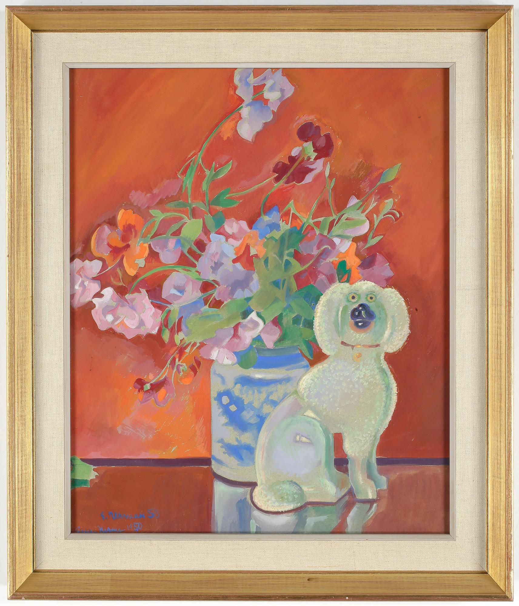 EINAR NERMAN, gouache, signerad och daterad 1950.