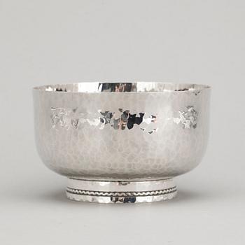 SKÅL, "Sofiero", silver, G A B, Stockholm 2002. Vikt ca 306 g.