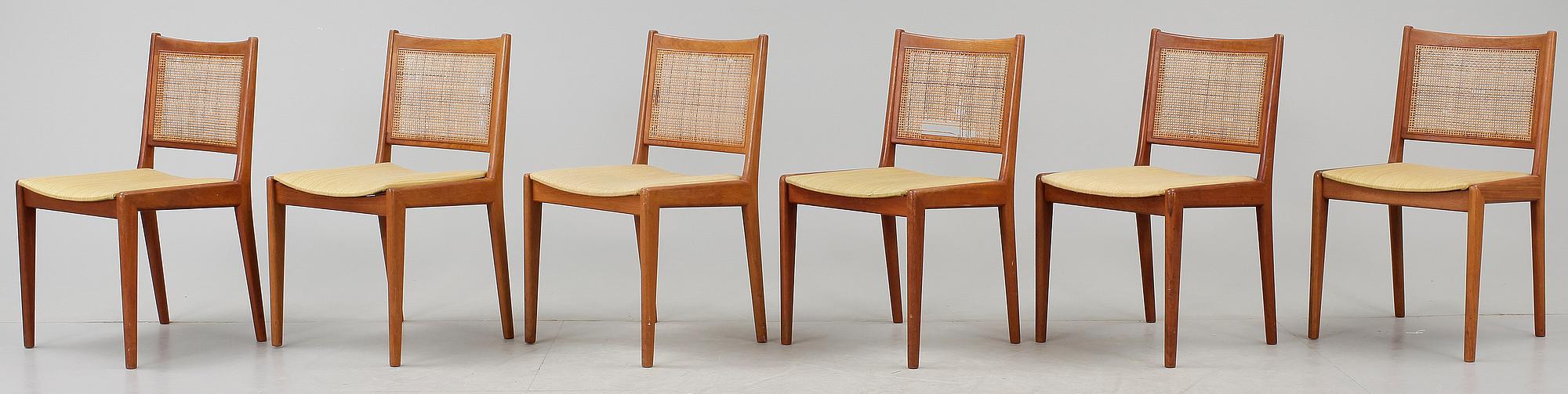 MATGRUPP, 7 delar, bl.a Karl-Erik Ekselius för Firma J O Carlsson, Vetlanda, 1950/60-tal.