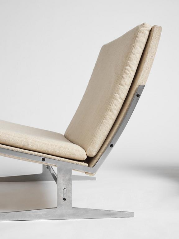 Preben Fabricius & Jørgen Kastholm, a pair of easy chairs "Bo 561", Bo-Ex Denmark, 1960's.