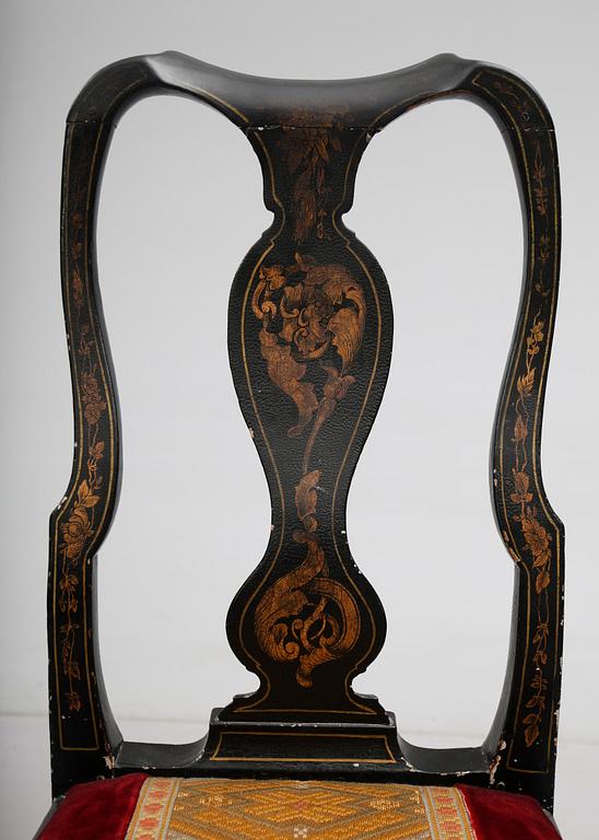 STOLAR, 4 st, senbarock, 1700-tal.
