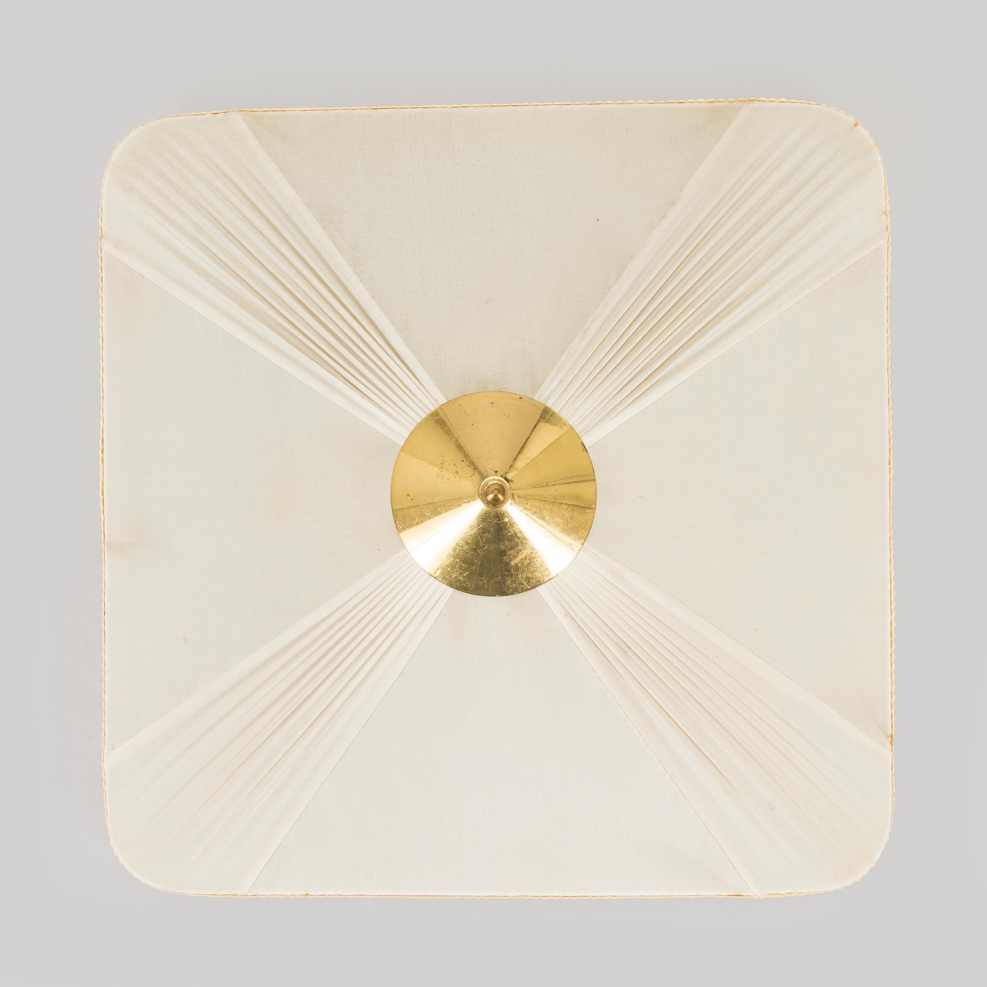 A mid-20th century ceiling light by Valinte.
