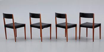 STOLAR, 4 st, Aage Schmidt Christensen, Fritz Hansen, Danmark, 1900-talets andra hälft.