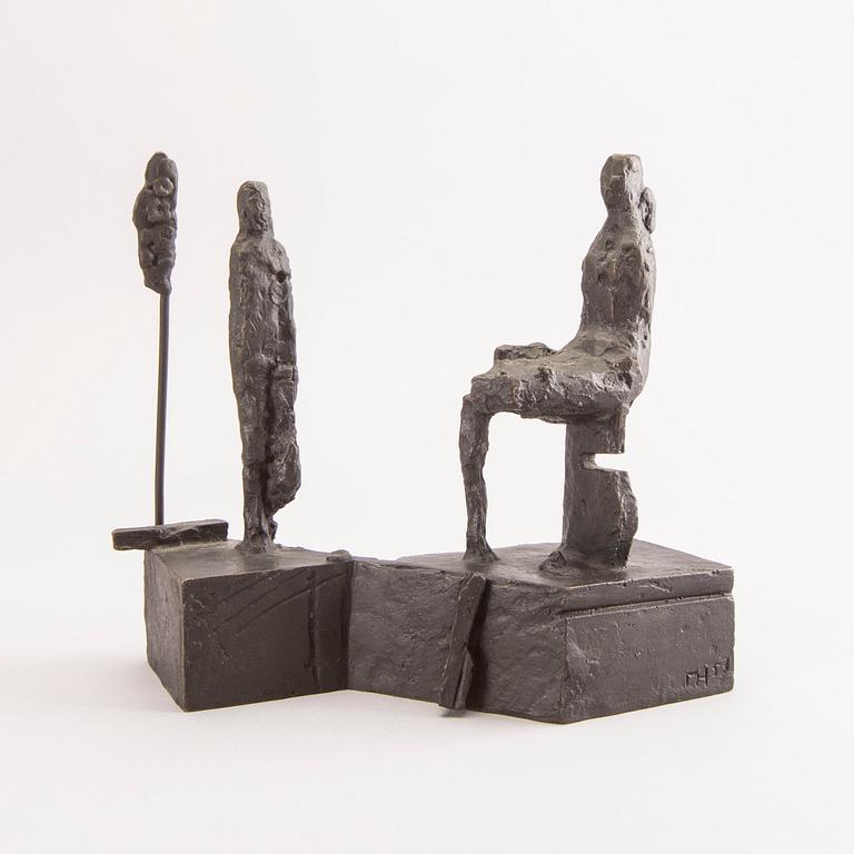 Martin Holmgren, a signed and dated bronze sculpture 1953.