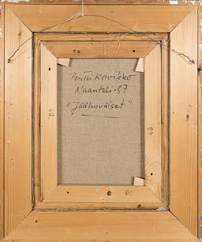 Pentti Koivikko, "Jäähyväiset" (Farewell).