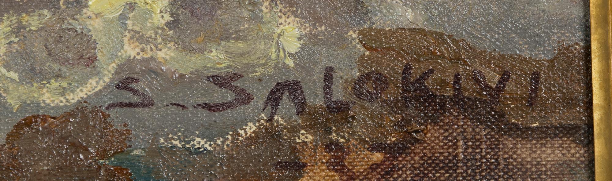 Santeri Salokivi, Näkymä saaristosta.