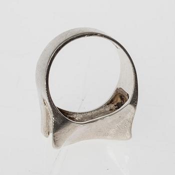 ARMBAND och RING, silver. Lapponia. Vikt ca 64 g.