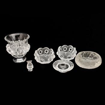 PARTI GLAS, 6 delar, Lalique.