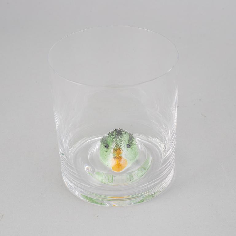 ERNST BILLGREN, kanna samt glas, Kosta Boda,