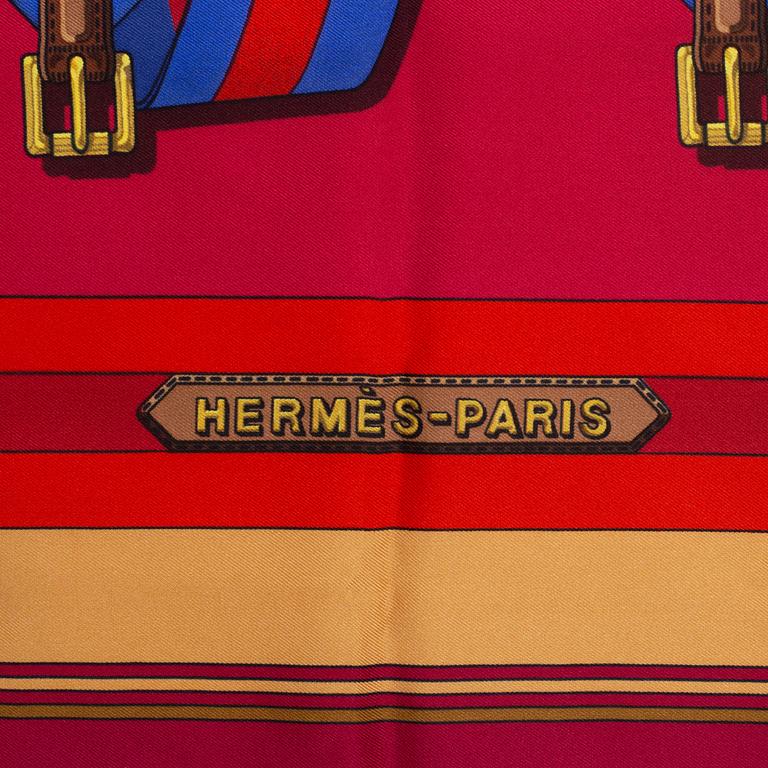 Hermès, scarf, "Sangles".