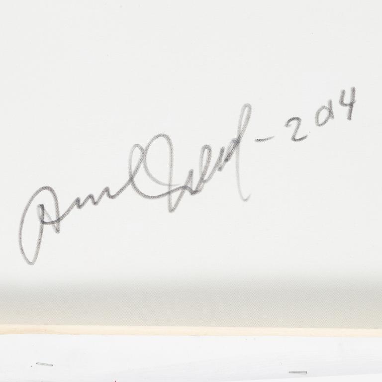 ANDERS UDD, oil on canvas, signed and dated 2014.
