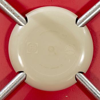 Arne Jacobsen, a set of four Myran chairs for Fritz Hansen later part of the 20th century.