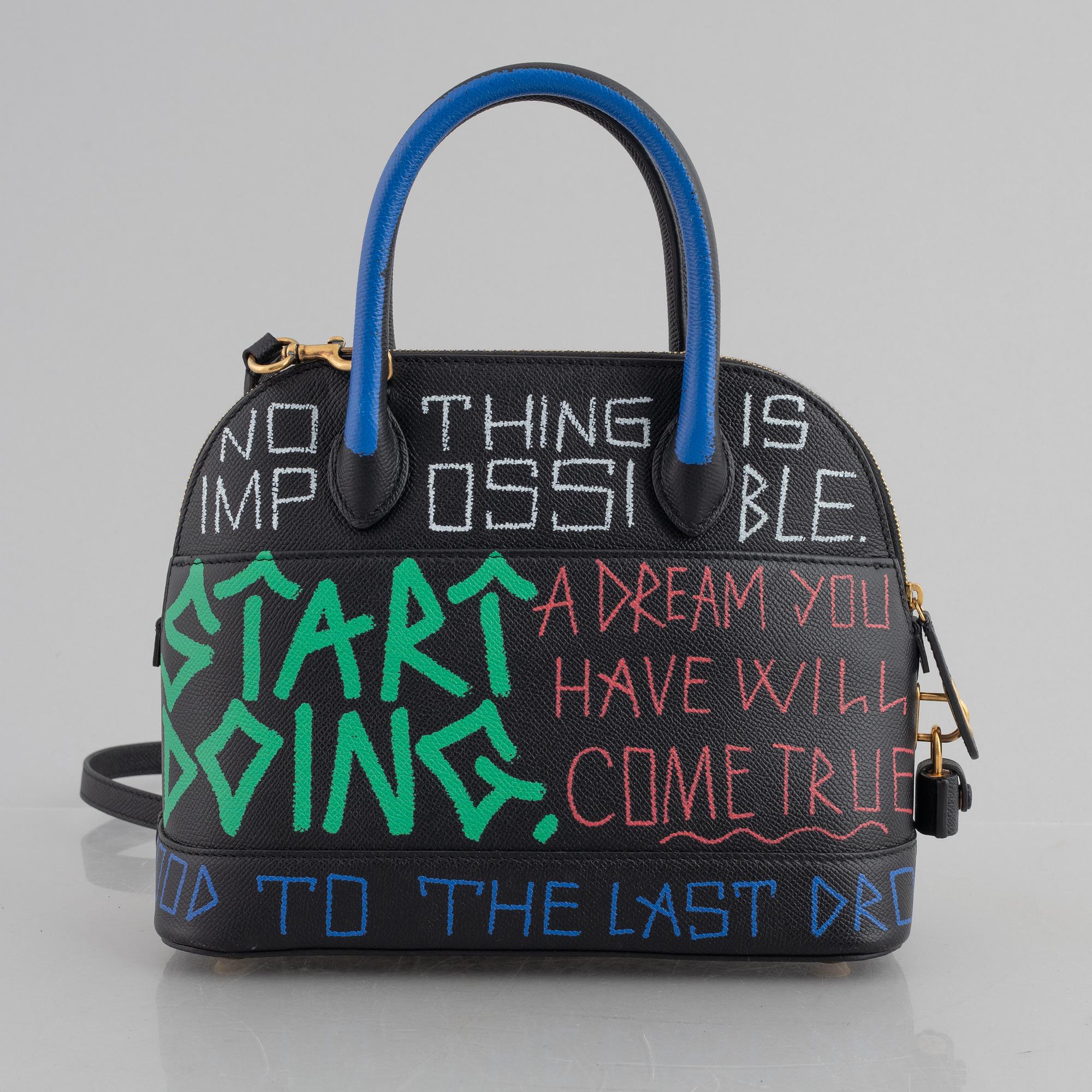 Balenciaga, bag, "Graffiti Ville".