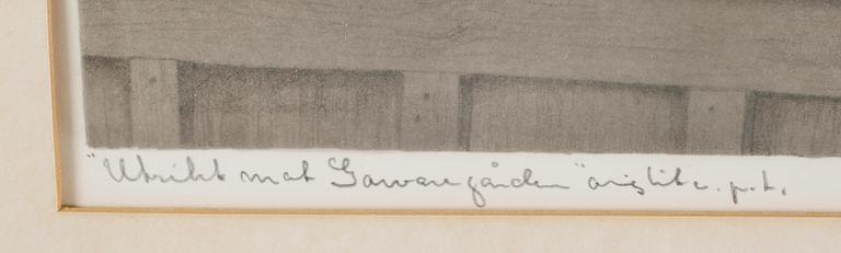 REINHOLD LJUNGGREN, färglitografi, signerad, provtryck.