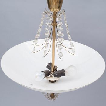 TAKLAMPA, Lisa Johansson-Pape, modell 1068 Orno 1900-talets senare mitt. Höjd 70 cm.