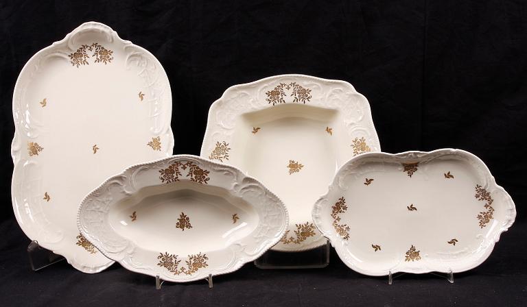 MATSERVIS, 56 delar, Sanssouci, Rosenthal.