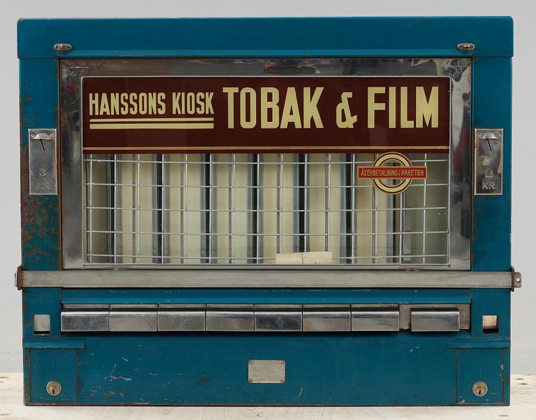 VARUAUTOMAT, omkring 1900-talets mitt.