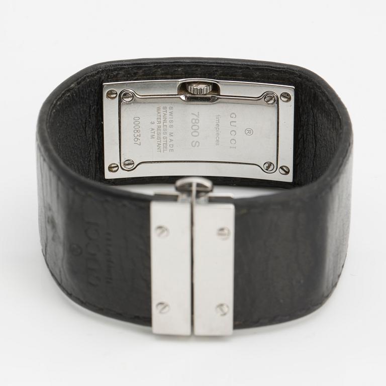 GUCCI, wrist watch, 18 x 33 mm,