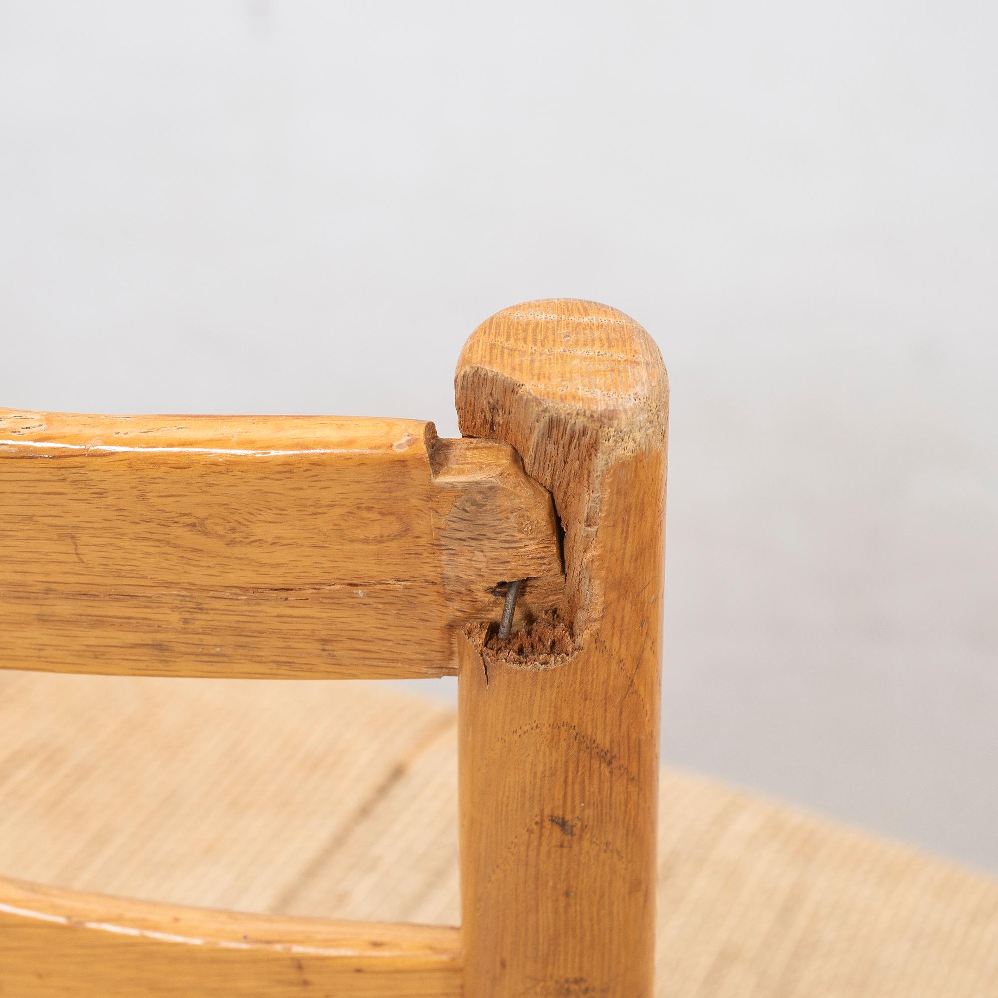 Kaare Klint, chairs, 6 pcs, "Kirkestolen", Denmark, second half of the 20th century.