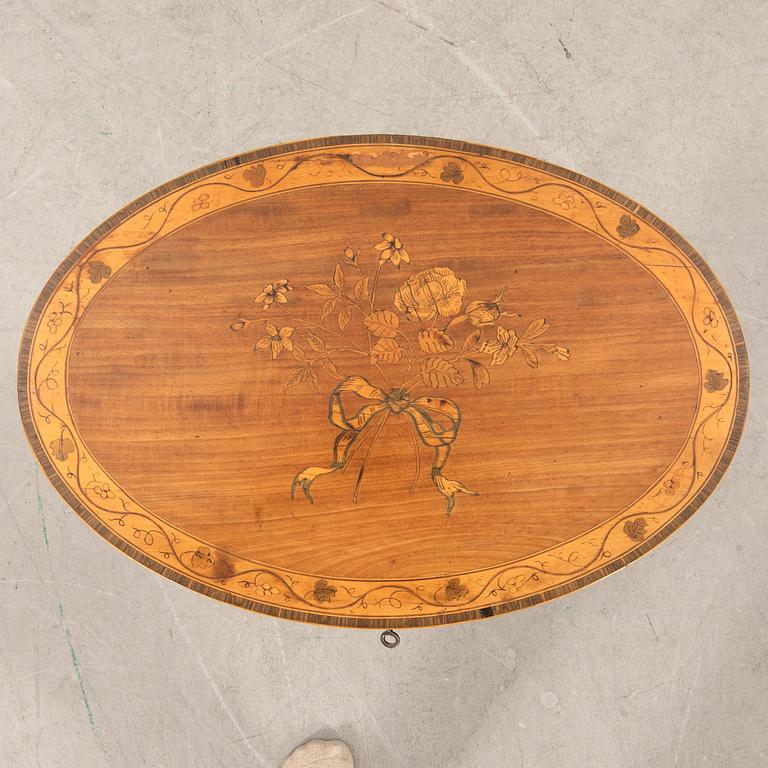 Side table, second half of the 19th century, Gustavian style.