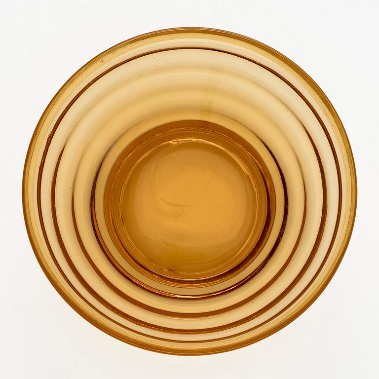 Aino Aalto, bowl, model 4384 Karhula Glassworks 1930s.
