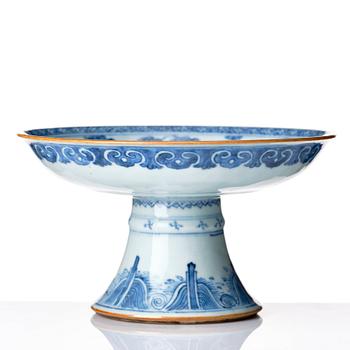 Tazza, porslin. Qingdynastin, 1800-tal.