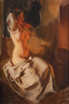 396. Anders Zorn, "På loftet" (In the loft).