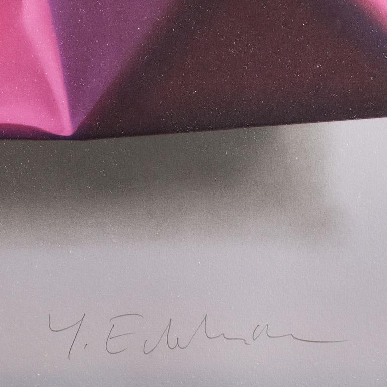 YRJÖ EDELMANN, färglitografi, signerad och numrerad172/250.