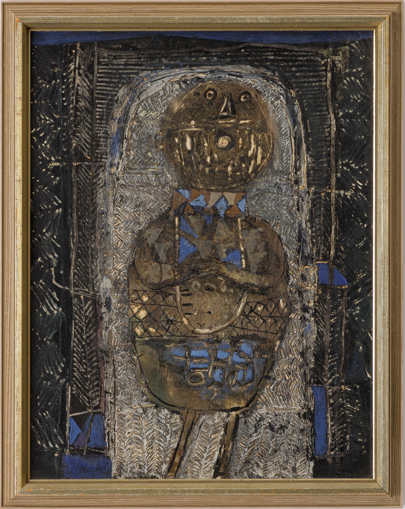 James Coignard, Blå figur.