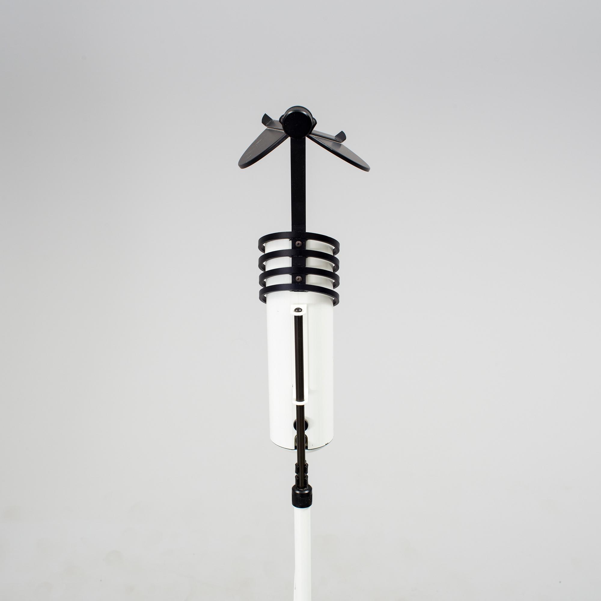 A floor lamp, "Skarabé" Ateljé Lyktan, Sweden. 20 th century.