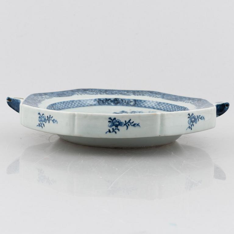 Heat bowl, company porcelain, China, Qing dynasty, Qianlong (1736-95).