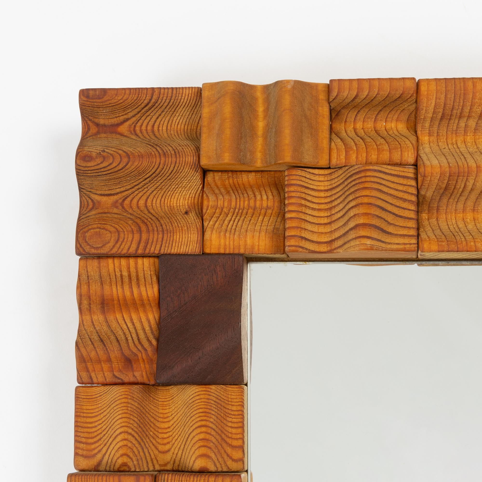 Gunnar Kanevad, spegel. signerad och daterad 1984.