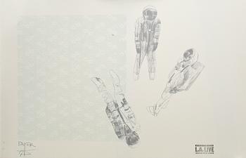 CHARMING BAKER, screentryck, 2 st, signerade.