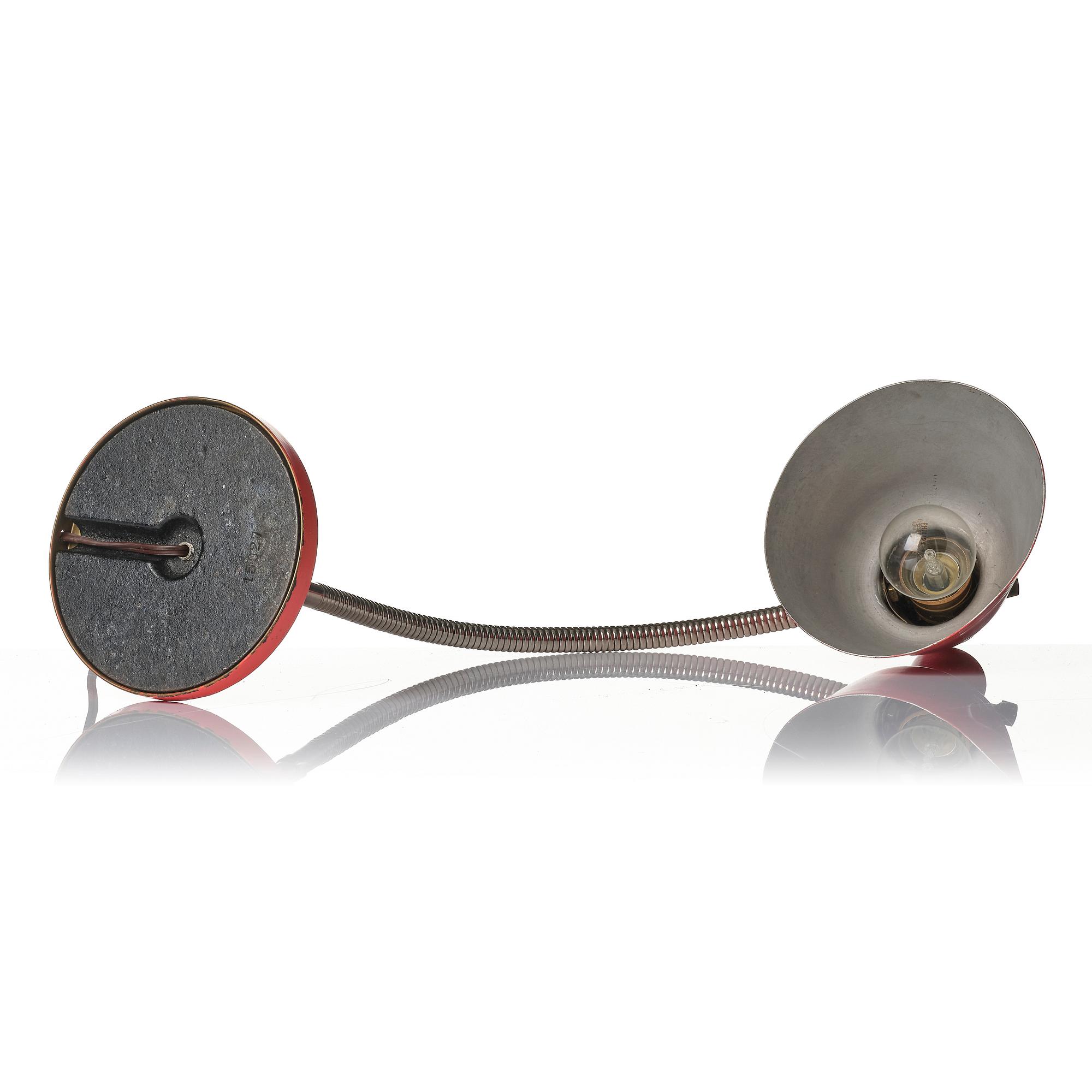 Harald Notini, bordslampa, modell A 15027, Arvid Böhlmarks Lampfabrik, Stockholm, 1930-tal.