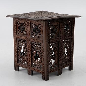 An Anglo-Indian hardwood folding Table, North India, circa 1880. .