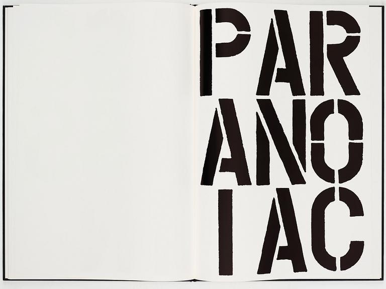 Christopher Wool, "Black Book".